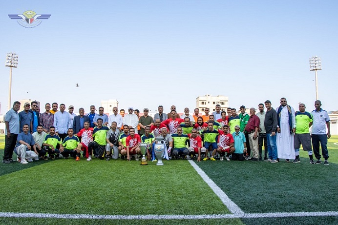 البريد يتوج بطلاً للكرة الخماسي والطيران وصيفا وبلعيد هدافا