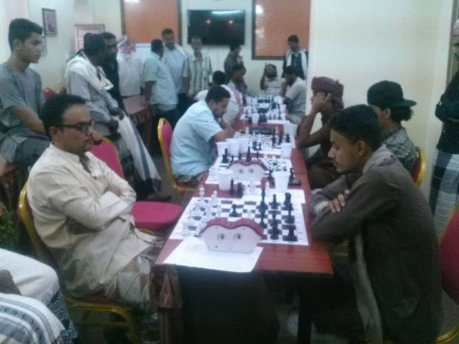 الاتفاق ومدوده يفوزان في البطولة الفرقيه التمهيدية الاولى لكاس حضرموت للشطرنج 