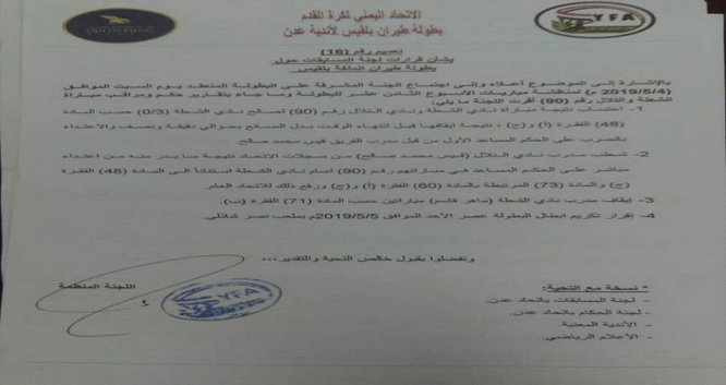 بقرار .. الشعلة بطلا لبطولة طيران بلقيس