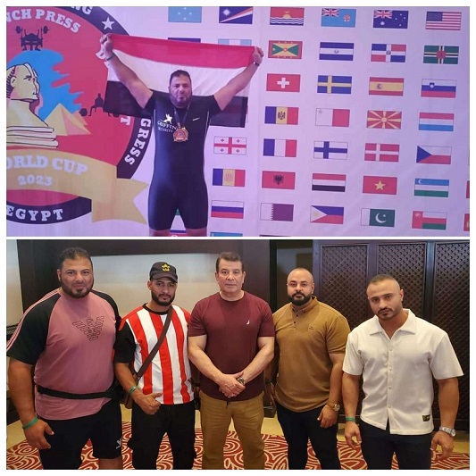 منتخبنا يحقق ذهبيتين في افتتاح بطولة كأس العالم للقوة البدنية بمصر 