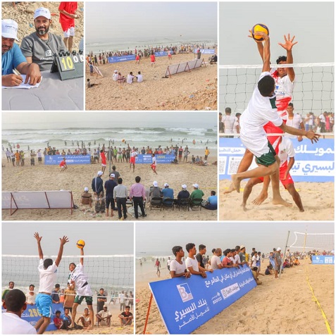 انطلاق  منافسات بطولة كأس البلدة للكرة الطائرة الشاطئية للأندية الرياضية