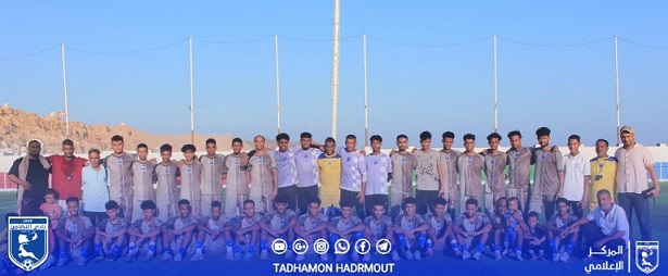 تضامن حضرموت ينهي تدريباته لمواجهة هلال فوة في أولى مبارياته في بطولة كاس حضرموت الثامنة