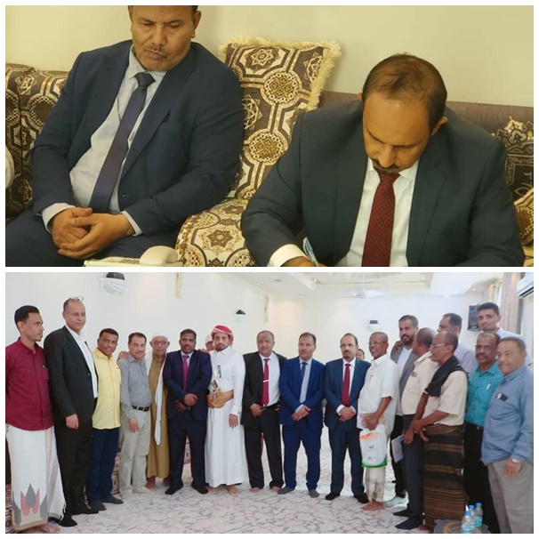بعد اكثر من ثلاثة وعشرين عاما من الانتظار: محافظ حضرموت مبخوت بن ماضي، يسلم ملعب جواس لنادي سيؤون