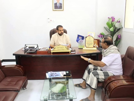 الجهوري يلتقي رئيس اللجنه الثقافية الاجتماعية بوادي حضرموت ويحدد موعد نهائي البطولة الثقافية  الأولى الشباب والراشدين 