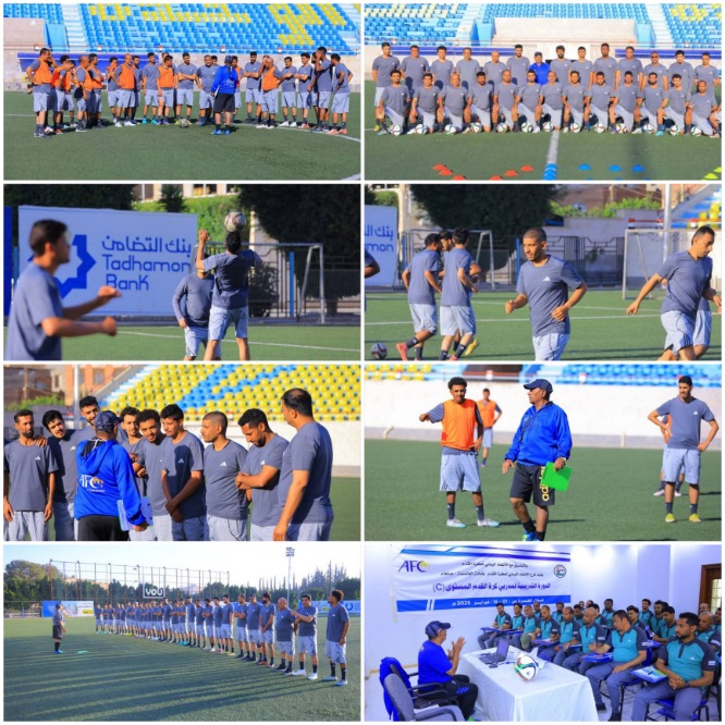 انطلاق الدورة التدريبية الآسيوية الثانية لمدربي كرة القدم المستوى C للعام 2025 بصنعاء 