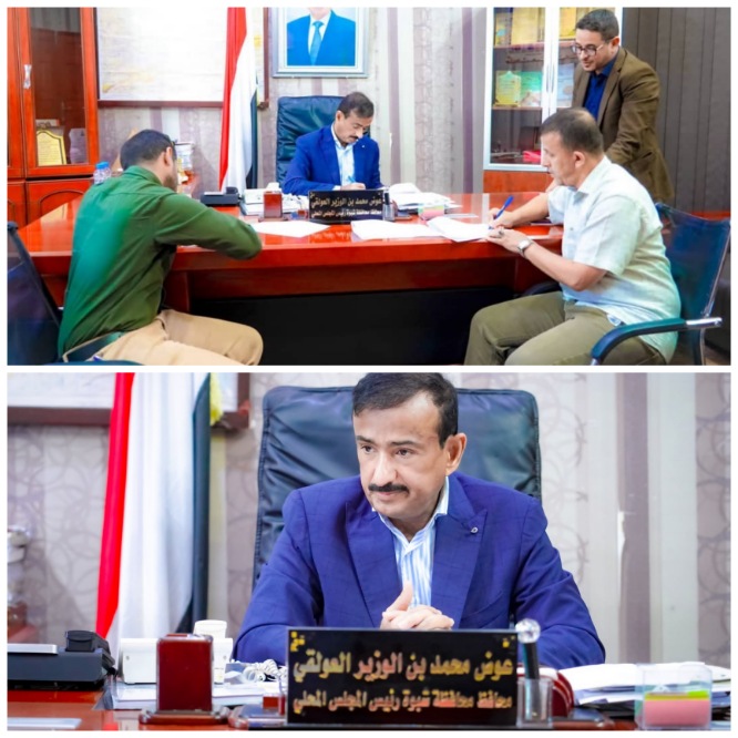 بتكلفة إجمالية بلغت 548,570 ألف دولار أمريكي : محافظ شبوة بن الوزير يُصادق على مشروع تأهيل ملعب الفقيد الخليفي في عتق