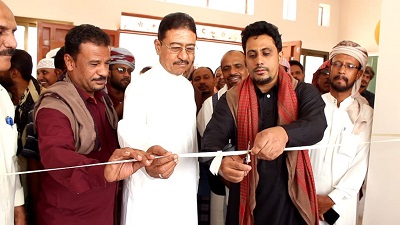 افتتاح المعرض الثاني بروضة اطفال الحوطة مديرية شبام