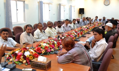 أكاديميوا جامعة حضرموت يحضرون دورة أخلاقيات البحث العلمي بالمكلا