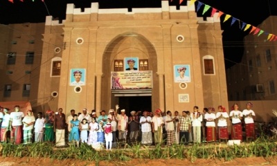 ويواصل أبناء سحيل سيئون إبداعاتهم في أوبريت ( عوائد ما نسيناها )