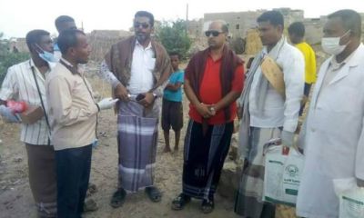 فريق الاستجابة السريعة بمديرية بروم ميفع يتقصى الحالات ويبدا اجراءات وقائية وعلاجيه