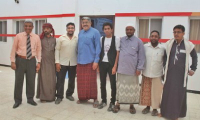 مدير عام مديرية وادي العين وحوره يتفقد الكادر الإعلامي بالمديرية المشارك في الدورة المنظمة من وكالة الأنباء اليمنية بسيئون
