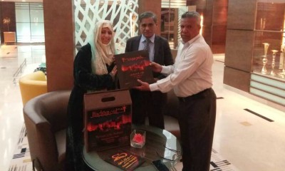 محافظ حضرموت يلتقي بالرياض المصورة المحترفة سوزان باعقيل ويرحب بها لاقامة معرض بالمكلا