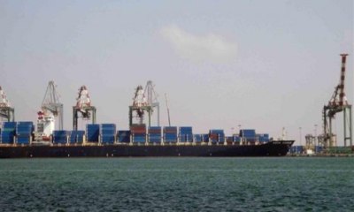 ميناء المكلا يستقبل باخرة على متنها 72 ألف طن مازوت لكهرباء ساحل حضرموت