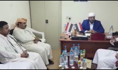 وزير الأوقاف يناقش مع إدارة منفذ الوديعة تسهيل إجراءات الحجاج اليمنيين