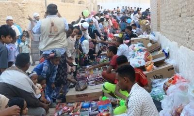 مساجد عبدالصمد باكثير والصبان والسقاف وباسالم يشهدن ختائم ليلة التاسع من رمضان بمدينة سيئون