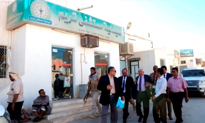 وزير الصحة يطلع على سير العمل والخدمات المقدمة بمستشفى تريم العام
