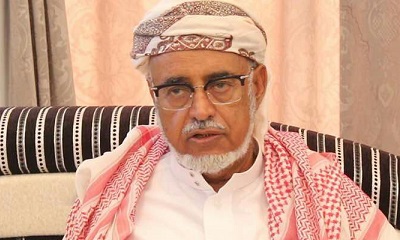 مدير عام سيئون ينعي الشخصية الإجتماعية والوطنية الشيخ عوض بن منيف الجابري.