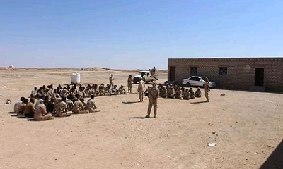 محاضرة للتوجيه المعنوي بلوائي الريان والدفاع الساحلي بمناسبة ذكرى 14 أكتوبر المجيد