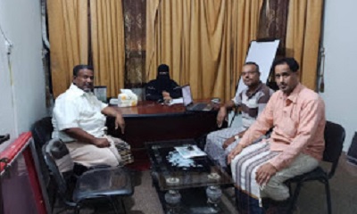 مؤسسة المياه بساحل حضرموت تجتمع بمؤسسة الإزدهار للتنمية والتأهيل لمناقشة آلية تنفيذ تعاون مشترك بينهما
