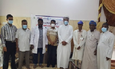 بحضور نائب مدير عام مكتب الصحة بالوادي والصحراء للمديريات الصحراوية : تدشين الحملة الوطنية ضد مرض شلل الاطفال في مديرية تريم والسوم