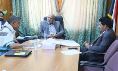 وكيل وادي حضرموت عصام الكثيري يلتقي رئيسة بعثة منظمة الهجرة الدولية باليمن و يبحث أنشطة وبرامج المنظمة للعام الجاري
