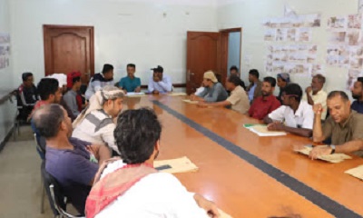 بتوجيهات مدير عام مديرية مدينة المكلا..فتح مظاريف المزايدة المعلنة الخاصة بالبوفيهات بالمكلا