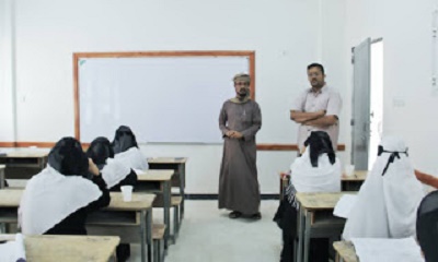 تدشين إمتحانات الثانوية العامة 2020/2021 بقسميها العلمي والأدبي في مديرية شبام
