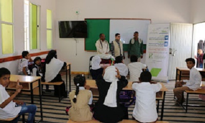 بتمويل من مؤسسة صلة وجمعية رعاية الطالب مؤسسة الريف تنفذ مشروع توزيع الحقيبة المدرسية لذوي الاحتياجات الخاصة
