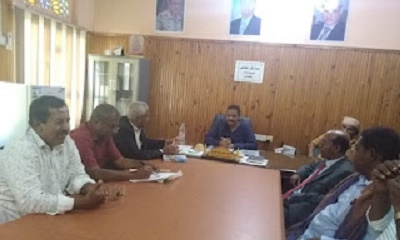 مدير عام الريدة وقصيعر يلتقي مديري الثقافة والسياحة بساحل حضرموت