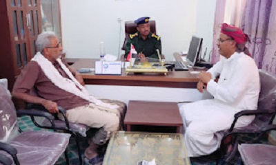 مدير عام سيئون يطلع على أوضاع واحتياجات إدارة الأمن والشرطة بمديرية سيئون