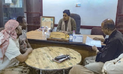 مدير عام شبام يوجه باعتماد تكاليف دراسة الكفيف اسعد الذي أوقف قيده بسبب بعض الظروف