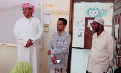 مدير عام سيئون يدشن امتحانات الفصل الدراسي الأول للعام 2022 – 2023م بمراكز محو الأمية وتعليم الكبار بمديرية سيئون