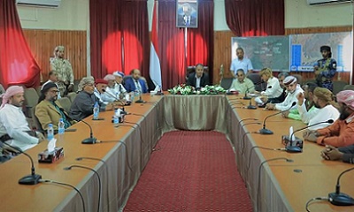 وكيل محافظة حضرموت العامري  يلتقي بوفد من لجنة لقاء حضرموت العام (حرو) 