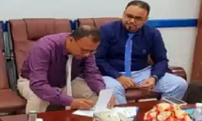توقيع عقد اتفاق بين فرع الهيئة العامة للبريد بالوادي والصحراء وهيئة مستشفى سيئون العام