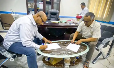 توقيع أتفاقية شراء جهاز فحوصات الهرمونات والمناعة CI-1200 Mindray للمركز الوطني لعلاج الأورام حضرموت الوادي والصحراء