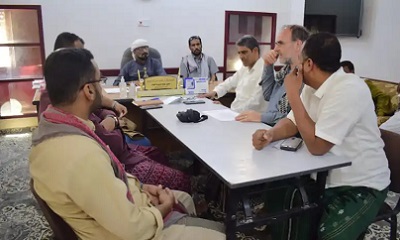 مدير عام شبام يقف على تدخلات منظمة التراث العالمي اليونسكو بمدينة شبام