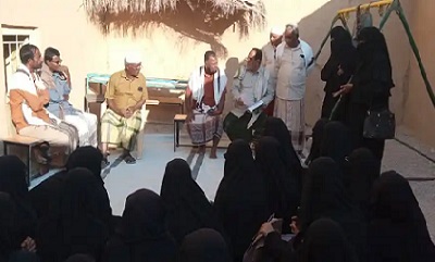 مدير عام محو الأمية وتعليم الكبار بالوادي والصحراء يدشن امتحانات الفصل الدراسي الثاني بصفوف محو الأمية بمديرية تريم