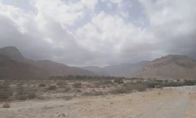 مركز الإنذار المبكر بمحافظة حضرموت يصدر تنبيه رقم ((5)) من استمرارية تاثير حالة من عدم الاستقرار الجوي على أجزاء من محافظة حضرموت