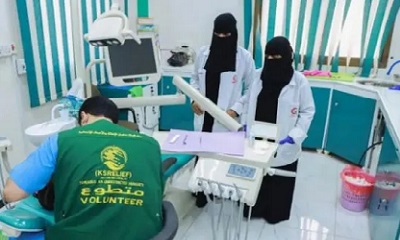 فريق سعودي لطب الأسرة يستقبل 2873 فردا في المكلا