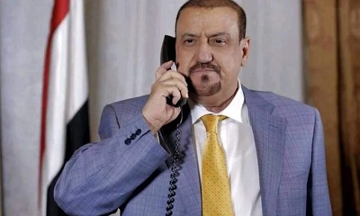 البركاني يجري اتصالين هاتفيين مع محافظي المهرة وحضرموت للاطمئنان على الأوضاع جراء إعصار “تيج”