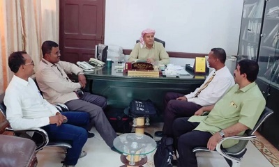 مدير عام سيئون يشيد ببصمات قسم التاريخ، وادوار جمعية التاريخ والتراث بقسم التاريخ جامعة سيئون