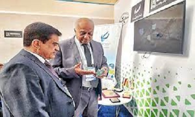 وزير النفط والمعادن يدشن جناح اليمن بمعرض موتمر التعدين الدولي بالرياض