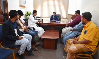 النائب اللواء الركن البحسني في زيارة خاصة لدار الفجر لرعاية وتأهيل الأيتام ويلتمس أحوال الأيتام بالمكلا