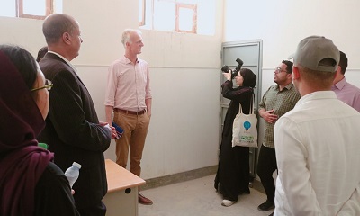 مدير عام سيئون يبحث السبل الممكنة لتدخلات UNDP في تطوير مبنى مكتب الأشغال العامة وعددا من المشاريع بمديرية سيئون. 