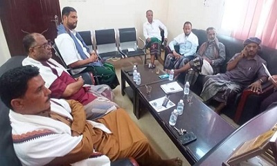 اجتماع يناقش سبل تحسين الوضع الصحي بمديرية ساه