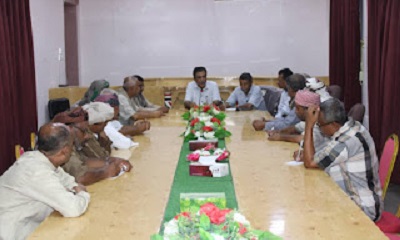 مدير عام مديرية القطن يلتقي رؤساء و أعضاء مجالس الاباء بمدارس المديرية