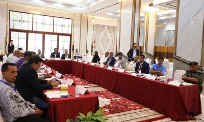 تدشين فعاليات ورشة تعزيز التنسيق المشترك بين السلطتين المحليتين بحضرموت والمهرة