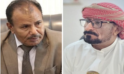 الوكيل العامري يطمئن على صحة مدير عام مديرية شبام الأستاذ طارق طالب فلهوم