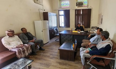 وكيل المحافظة يزور نيابة استئناف سيئون ويلتقي رئيس النيابة القاضي فؤاد لرضي 