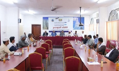 برئاسة وكيل المحافظة لقاء موسع لمناقشة أوضاع الوكالات السياحية ودورها في تحسين جودة  الخدمات السياحية بوادي حضرموت 